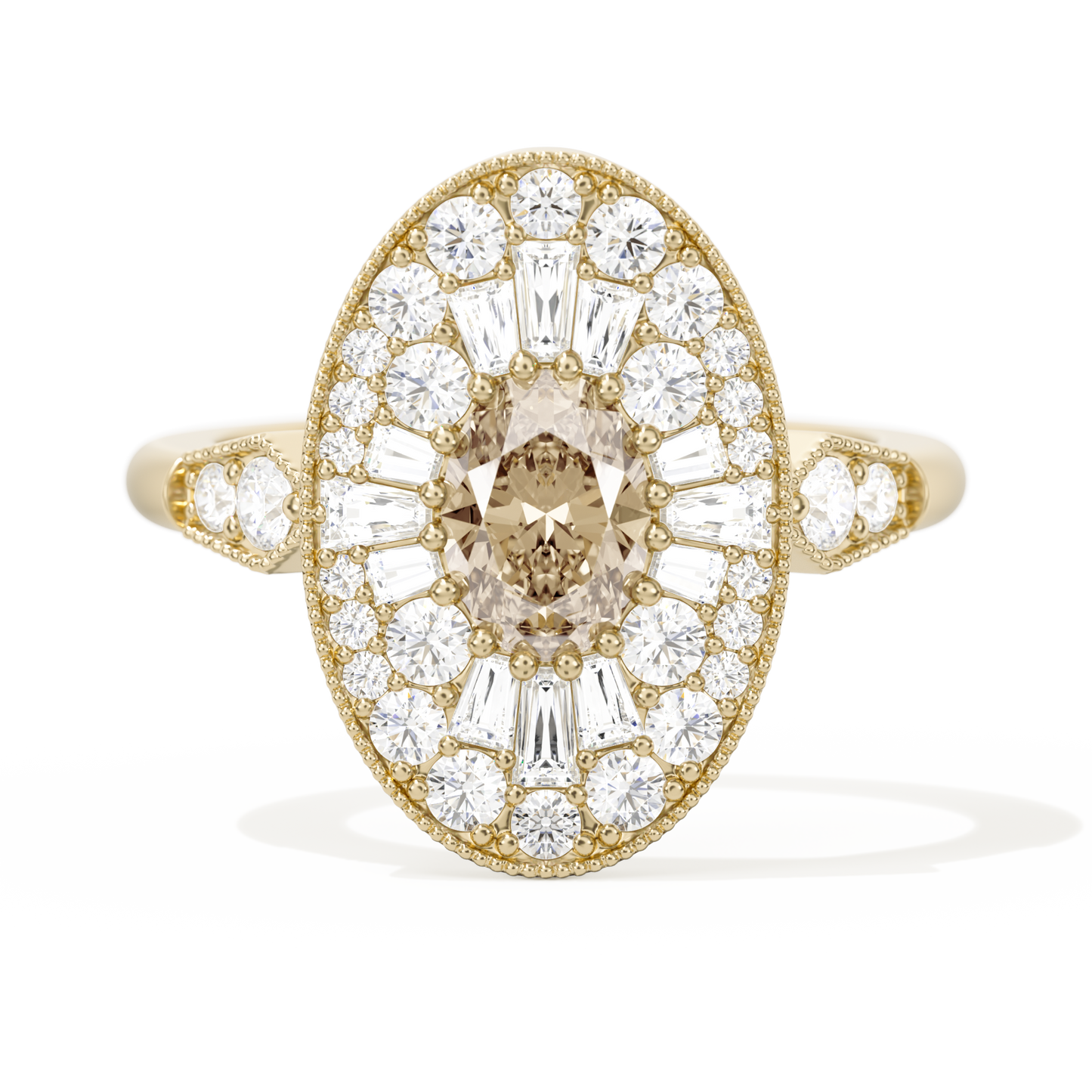 Oval Ballerina Oval Center