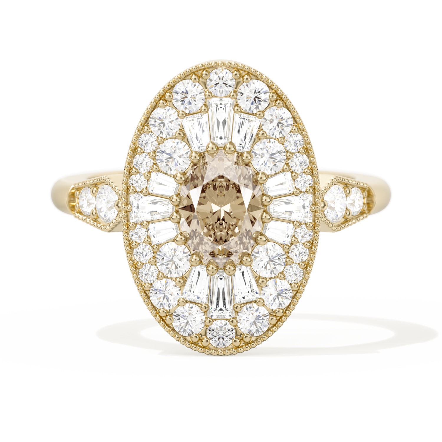 Oval Ballerina Oval Center