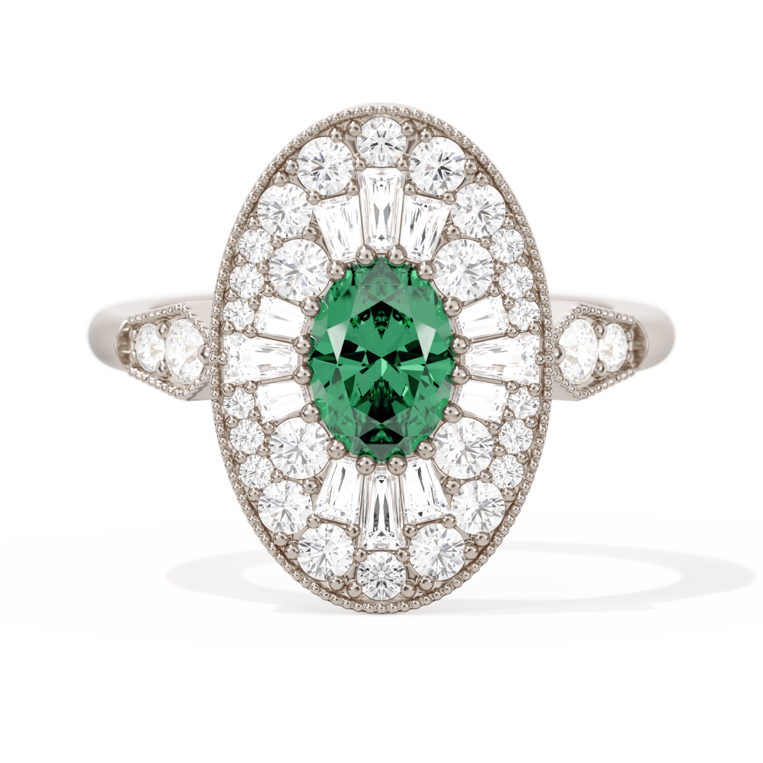 Oval Ballerina Oval Center