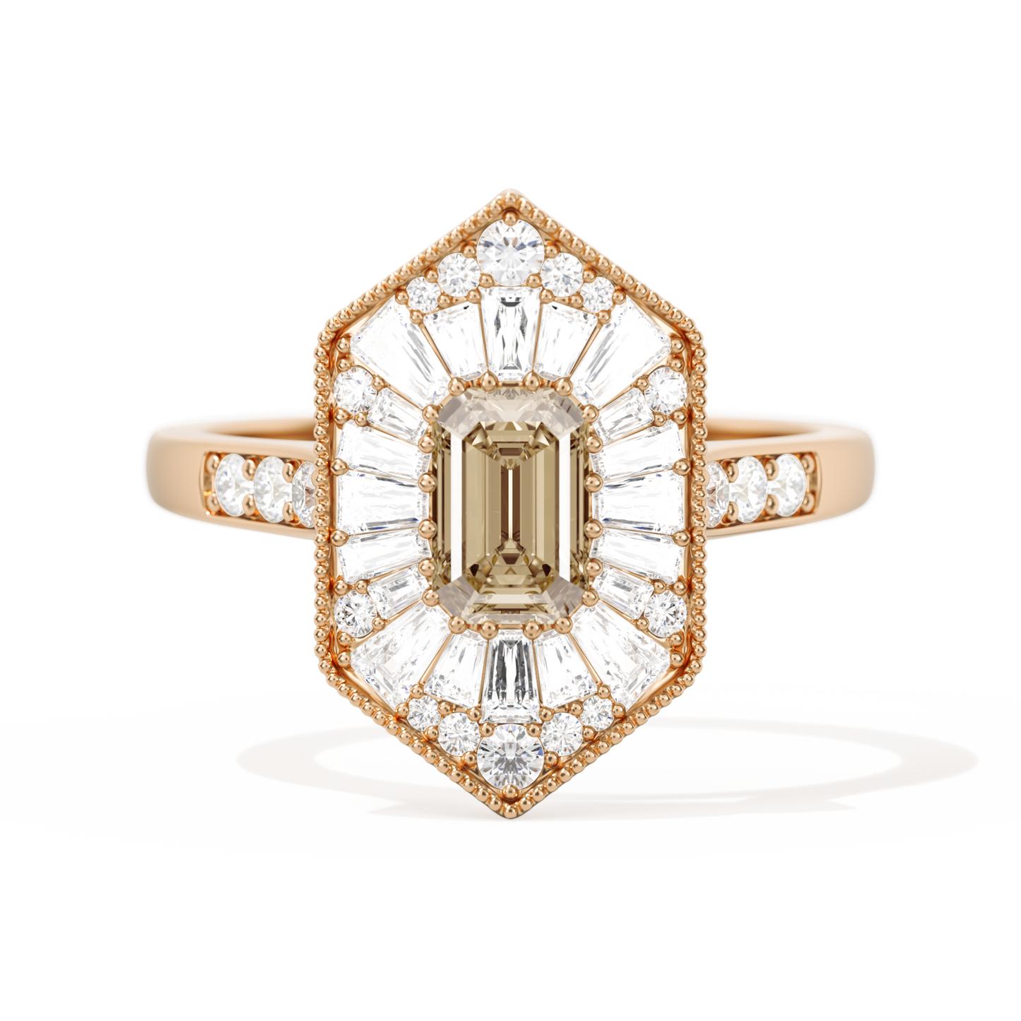 Ballerina Elongated Emerald