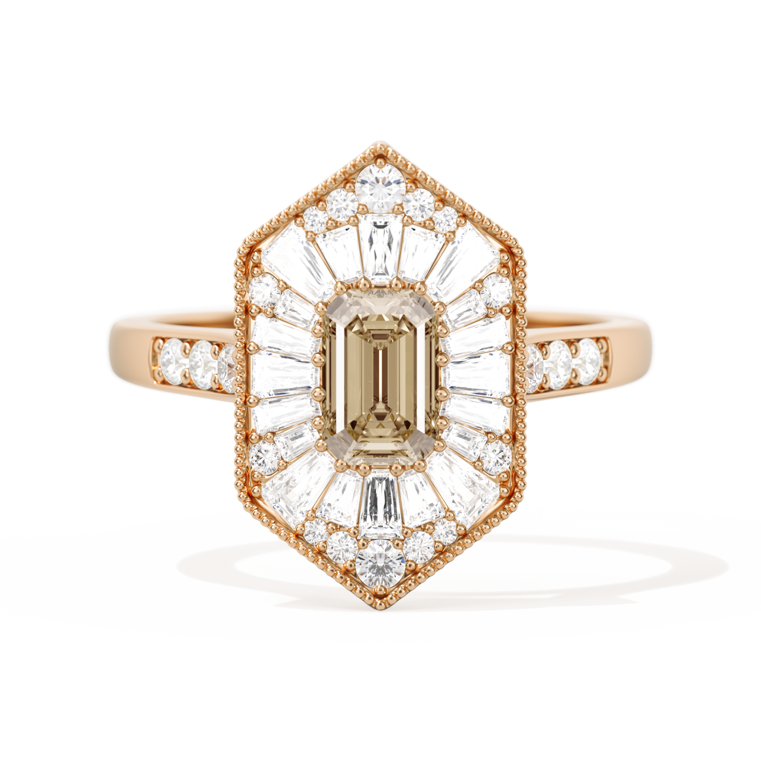 Ballerina Elongated Emerald