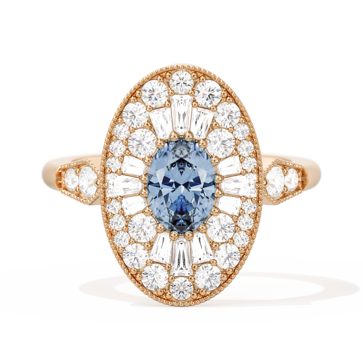Oval Ballerina Oval Center
