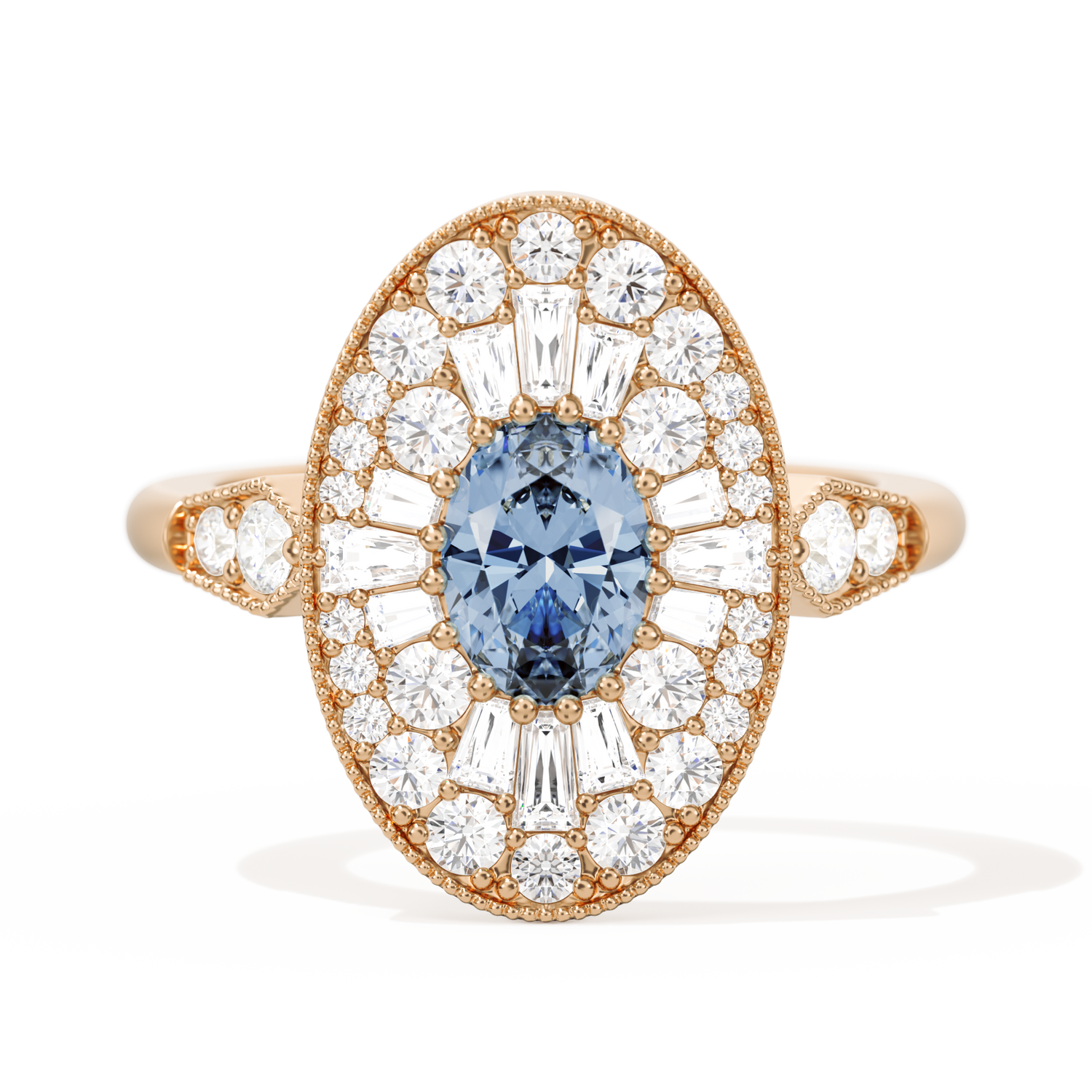 Oval Ballerina Oval Center