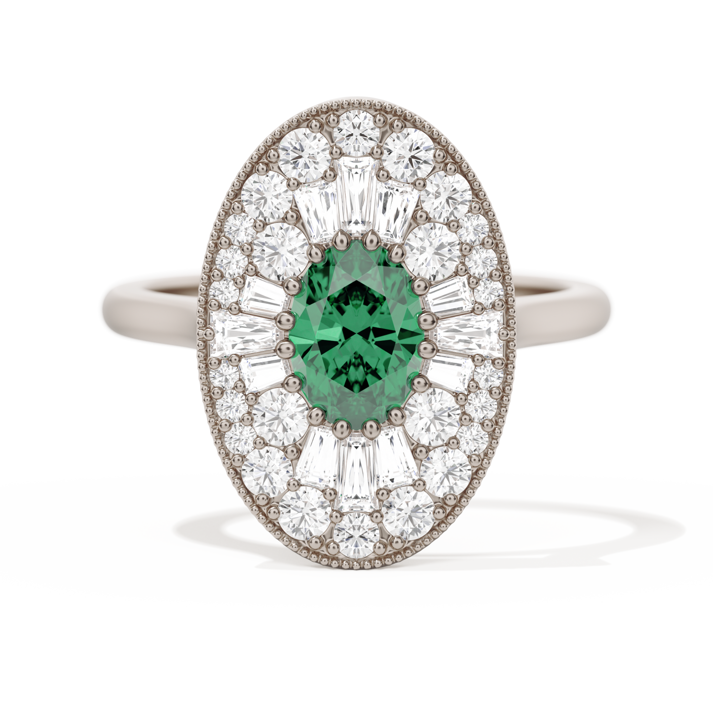 Oval Ballerina Oval Center