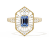 Ballerina Elongated Emerald
