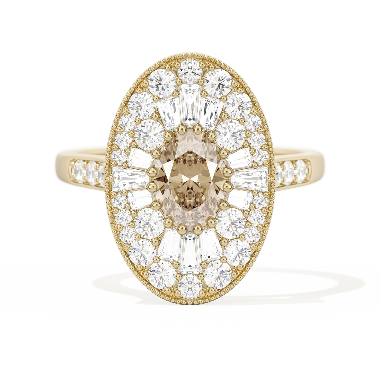 Oval Ballerina Oval Center