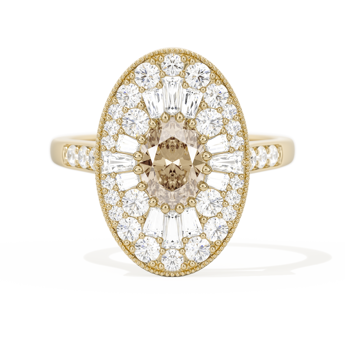 Oval Ballerina Oval Center