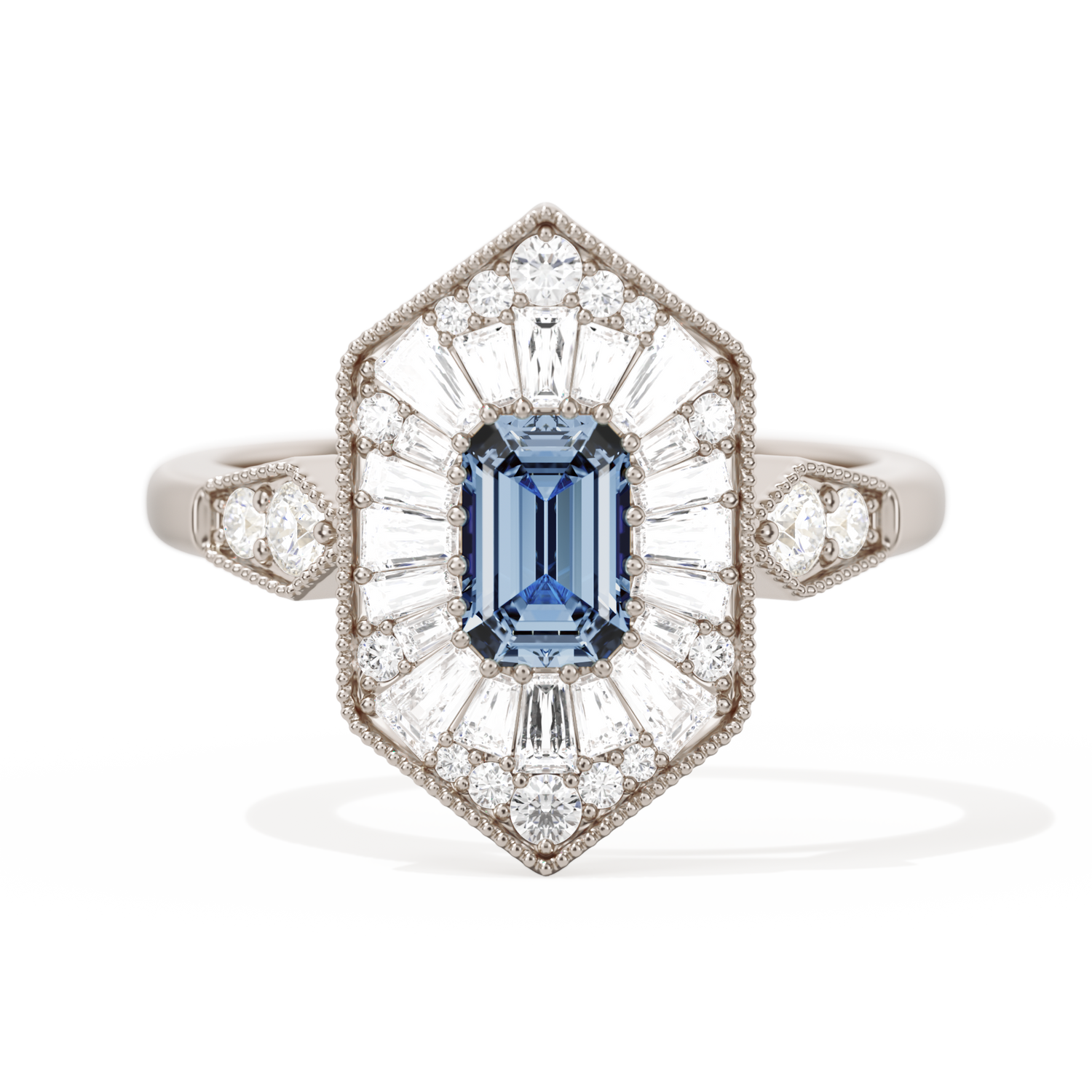Ballerina Elongated Emerald