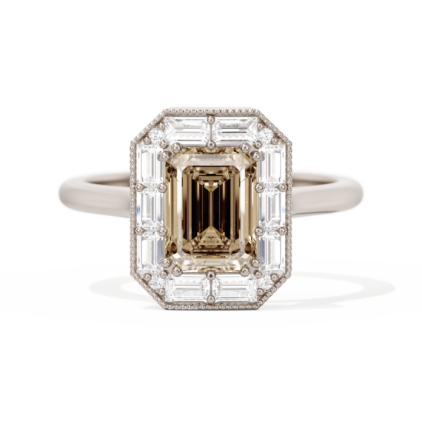 Not So Mini French Cut Halo