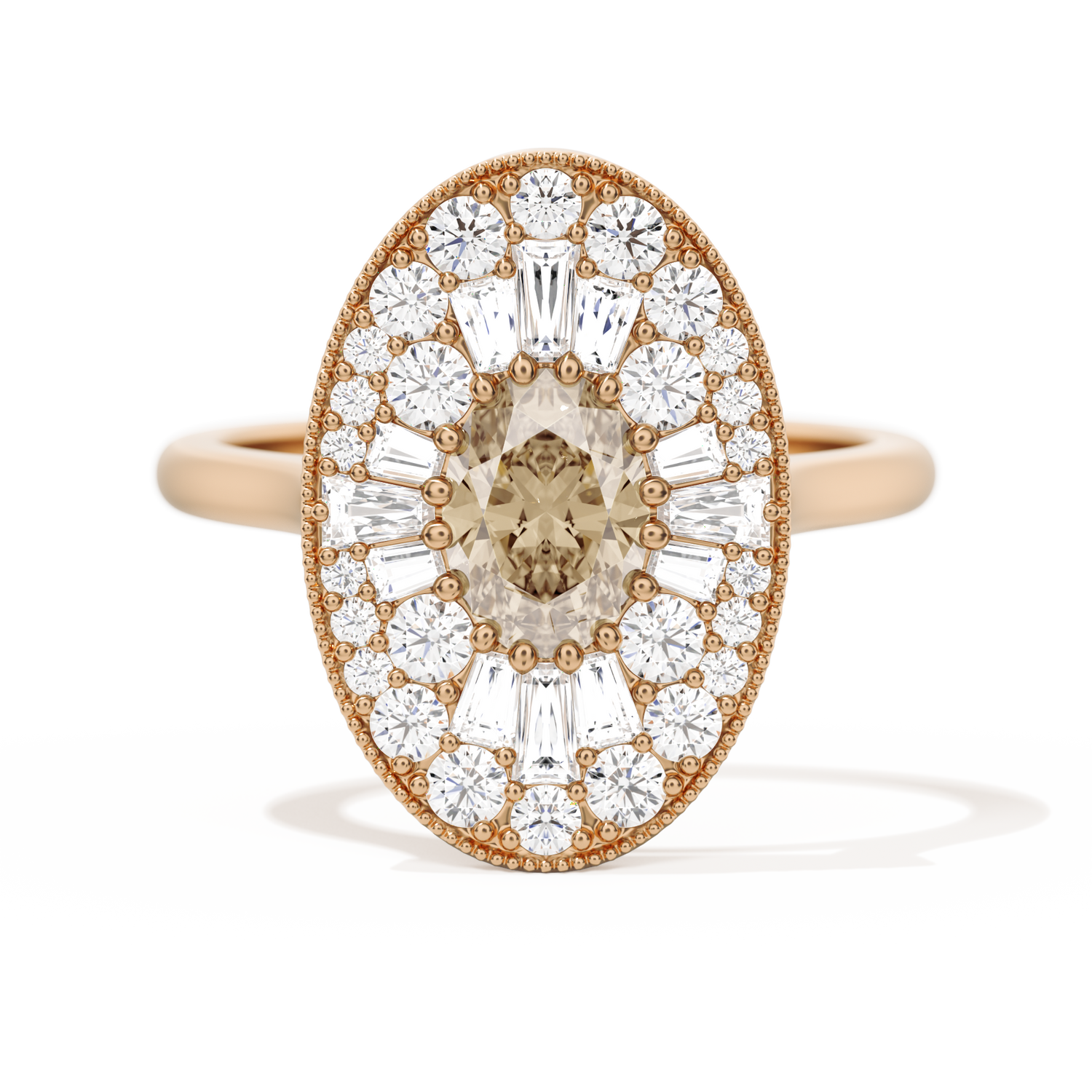 Oval Ballerina Oval Center