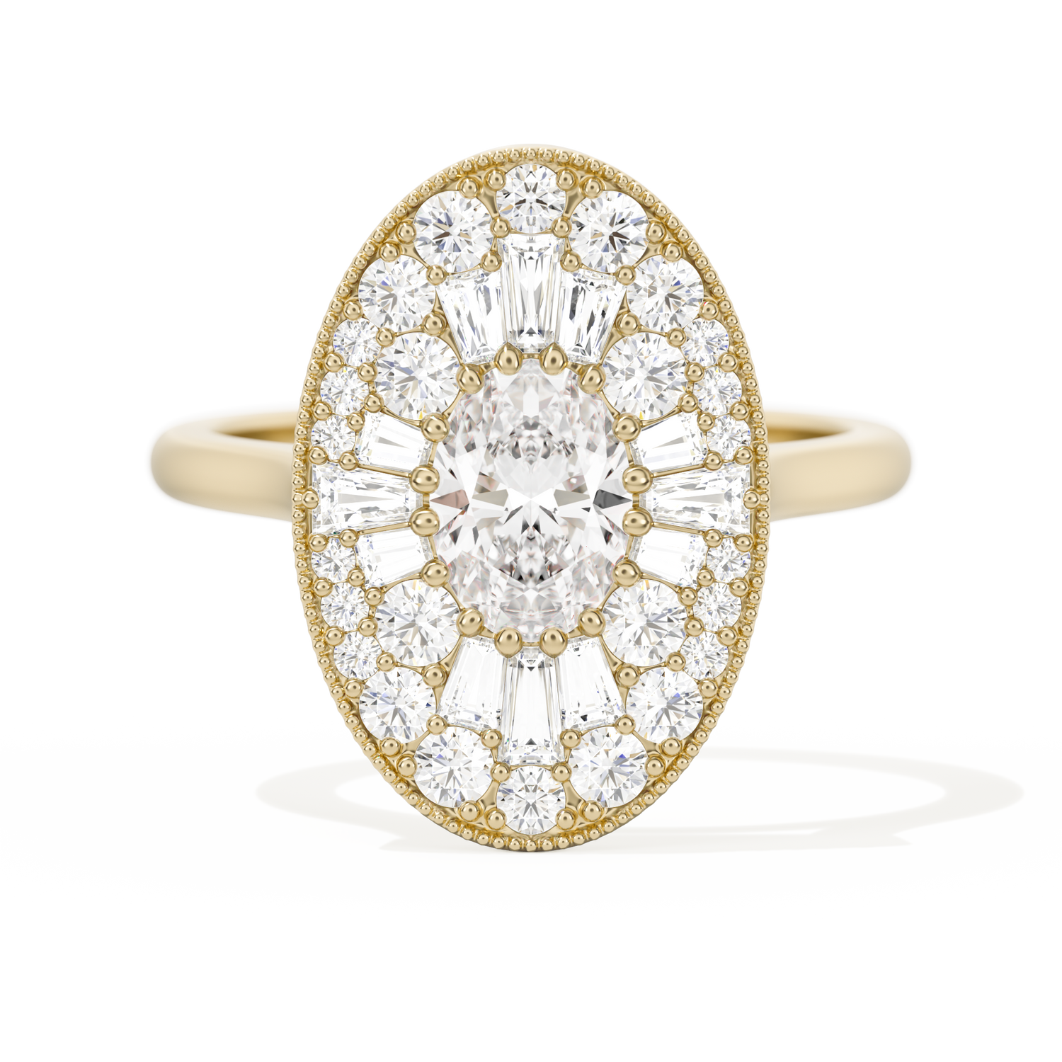Oval Ballerina Oval Center