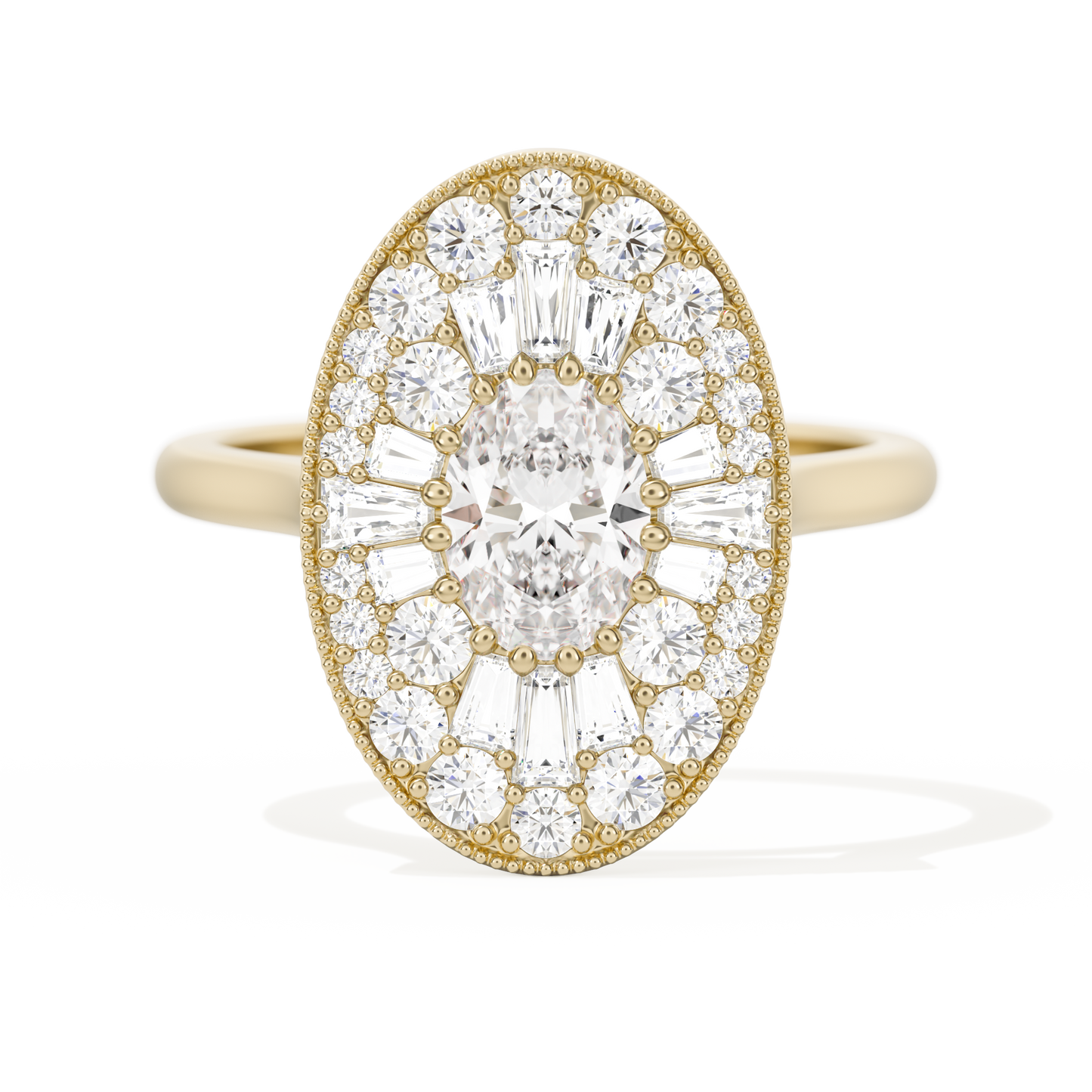 Oval Ballerina Oval Center