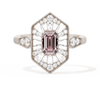 Ballerina Elongated Emerald