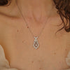 Antique Diamond and Seed Pearl Necklace