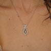 Antique Diamond and Seed Pearl Necklace