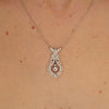 Antique Diamond and Seed Pearl Necklace