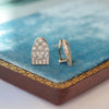 Antique Cathedral Diamond Earrings