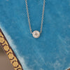 Diamond Bezel Necklace