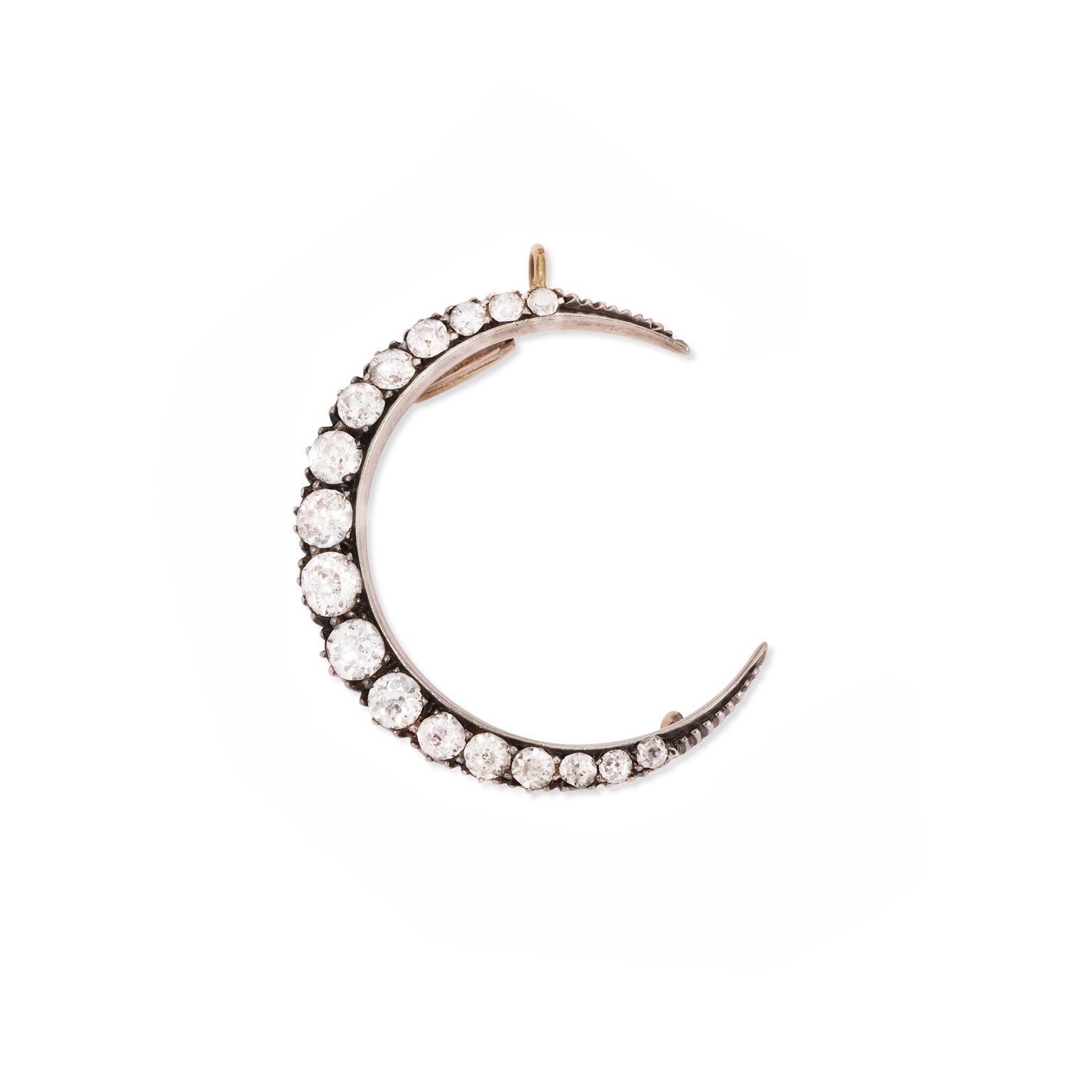 Antique Victorian Crescent Pendant
