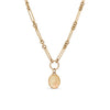 Opal Scarab Necklace