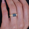 Custom Engraved Bezel Ring
