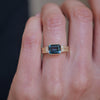 Custom Engraved Bezel Ring