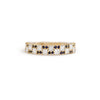 Custom Radiant Cut Asscher, Pave and Deco Brick Stacking Set