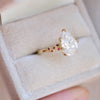 Custom Wild Vine Diamond Ring