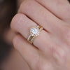 Deco Asscher Cut Diamond Mosaic Ring