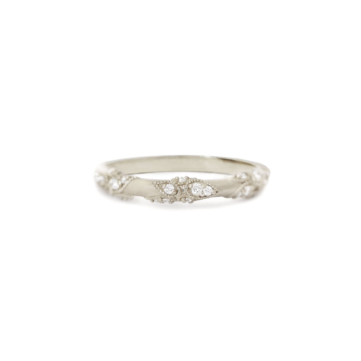 Diamond Nature Inspired Diamond Band