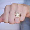 Fairmont Moissanite Diamond Mosaic Ring