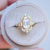 Fairmont Moissanite Diamond Mosaic Ring