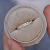 French Cut Diamond Bezel Band