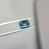 3.05 Emerald Cut Teal Sapphire