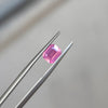 2.04 Emerald Cut Opalescent Pink Sapphire