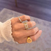 Diamond Mosaic Confetti Band