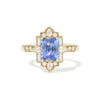 3.05 Radiant Cut Violet Purple Sapphire