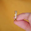 Oak Leaf Diamond Band