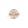 Rose Gold Compass Ring