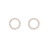 Diamond Wreath Stud Earrings