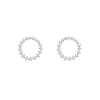 Diamond Wreath Stud Earrings