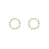Diamond Wreath Stud Earrings