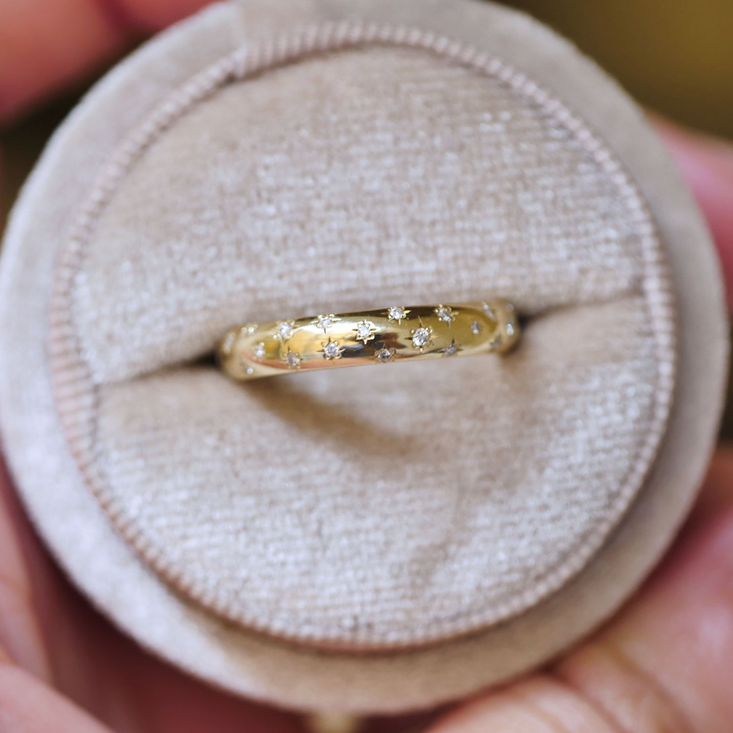 Twilight Diamond Band (High Polish)