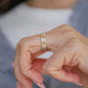 Eyelet Diamond Band