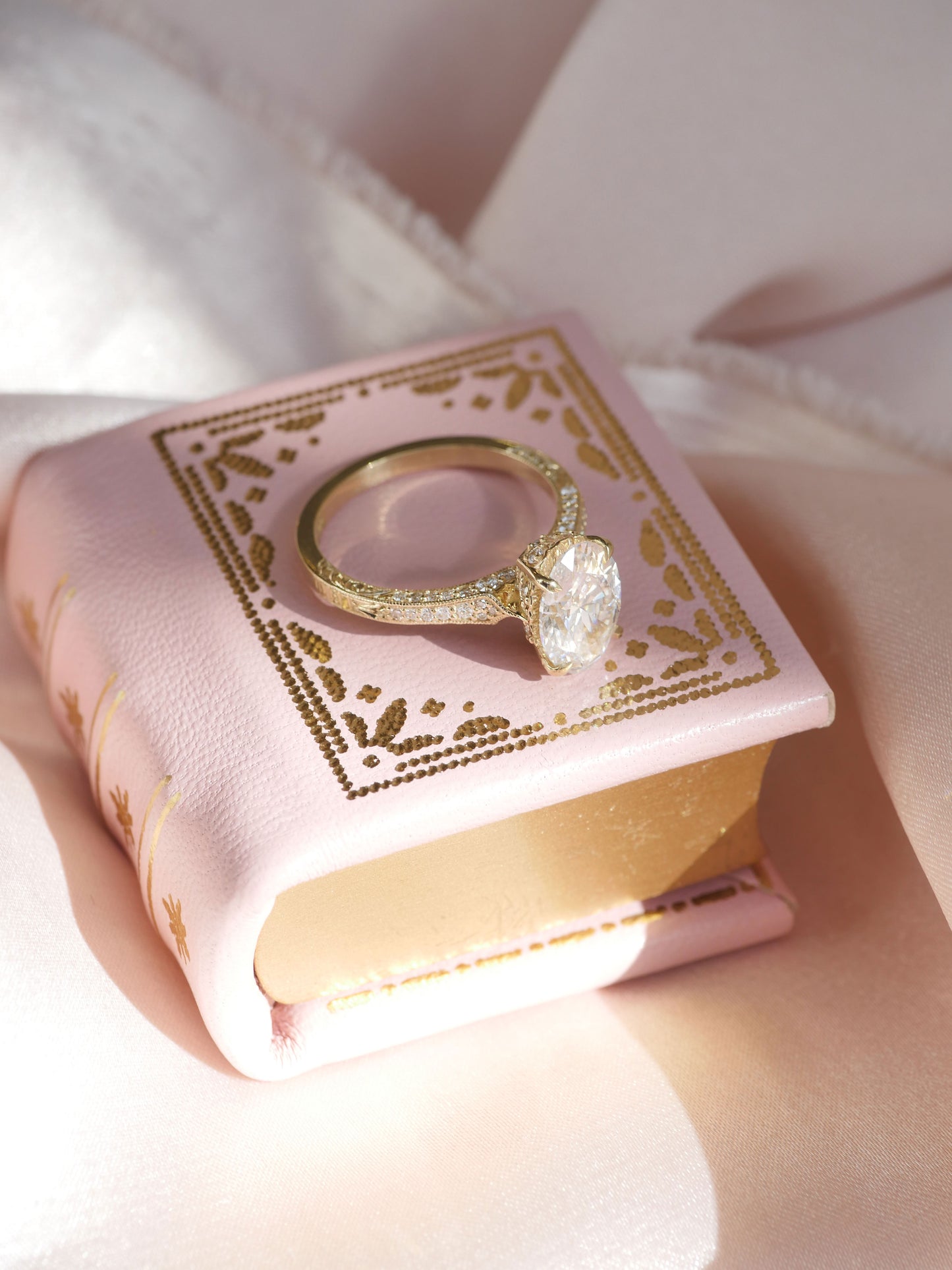 Starfall Oval Cut Diamond Ring