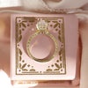Moonflower Asscher Cut Diamond Ring