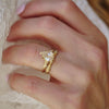 Champagne Pear Diamond Wild Vine Ring