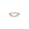 Edwardian Contour Round Diamond Band