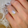 Oval Lilac Sapphire Wild Vine Ring