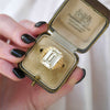12.00 ctw Feather Emerald Cut Diamond Ring
